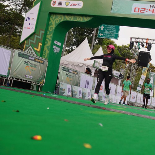 Race photo from ARUTMIN BORNEO RUN 2025