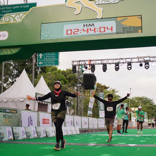 Race photo from ARUTMIN BORNEO RUN 2025