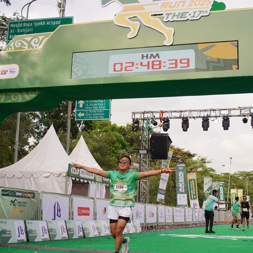 Race photo from ARUTMIN BORNEO RUN 2025
