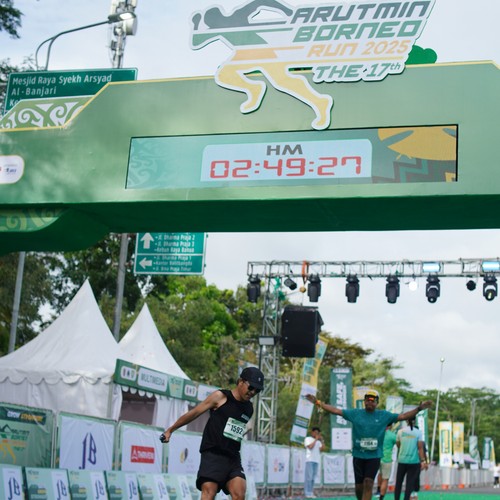 Race photo from ARUTMIN BORNEO RUN 2025