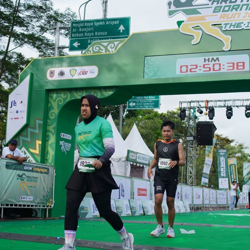 Race photo from ARUTMIN BORNEO RUN 2025