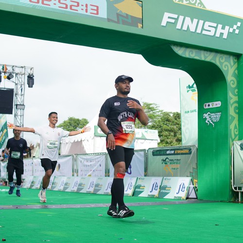 Race photo from ARUTMIN BORNEO RUN 2025