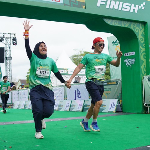 Race photo from ARUTMIN BORNEO RUN 2025