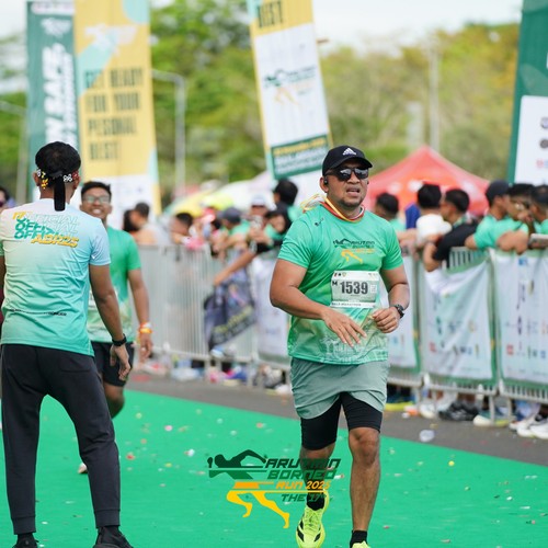 Race photo from ARUTMIN BORNEO RUN 2025