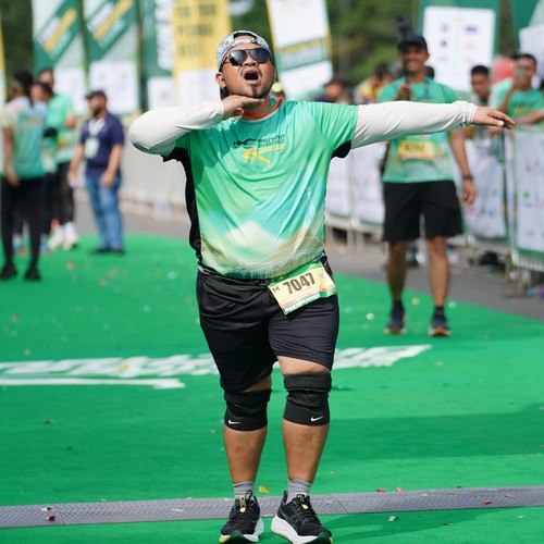 Race photo from ARUTMIN BORNEO RUN 2025