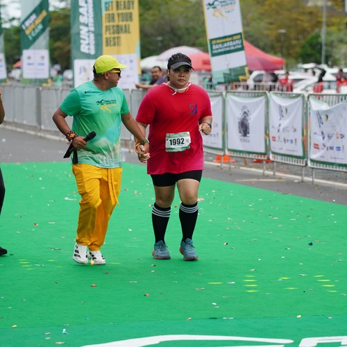 Race photo from ARUTMIN BORNEO RUN 2025