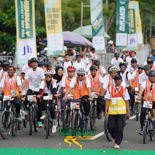 Race photo from ARUTMIN BORNEO RUN 2025