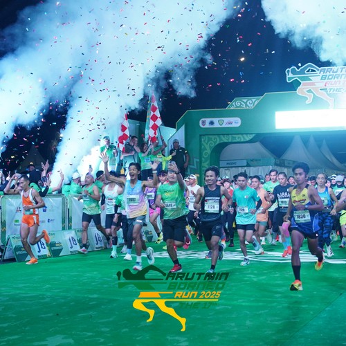 Race photo from ARUTMIN BORNEO RUN 2025