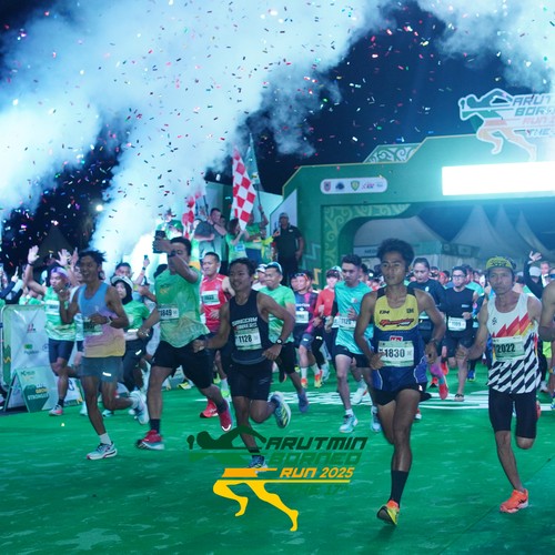 Race photo from ARUTMIN BORNEO RUN 2025