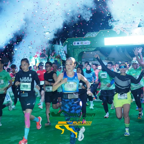 Race photo from ARUTMIN BORNEO RUN 2025