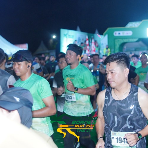 Race photo from ARUTMIN BORNEO RUN 2025