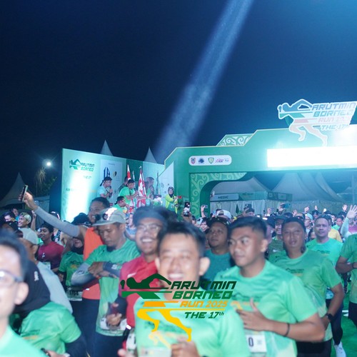 Race photo from ARUTMIN BORNEO RUN 2025