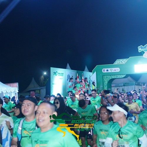 Race photo from ARUTMIN BORNEO RUN 2025