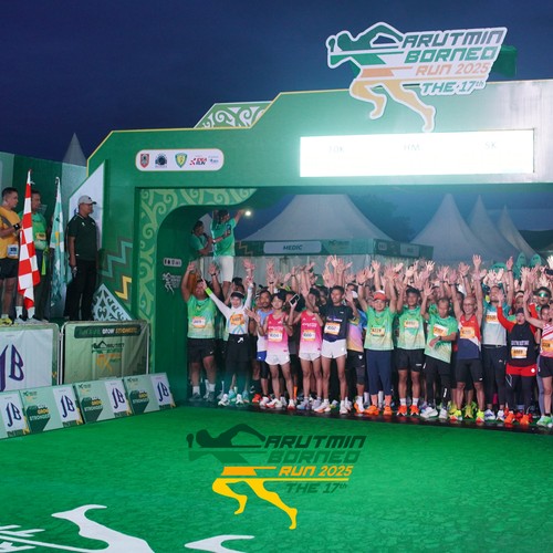 Race photo from ARUTMIN BORNEO RUN 2025