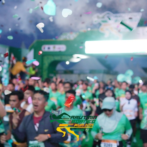 Race photo from ARUTMIN BORNEO RUN 2025
