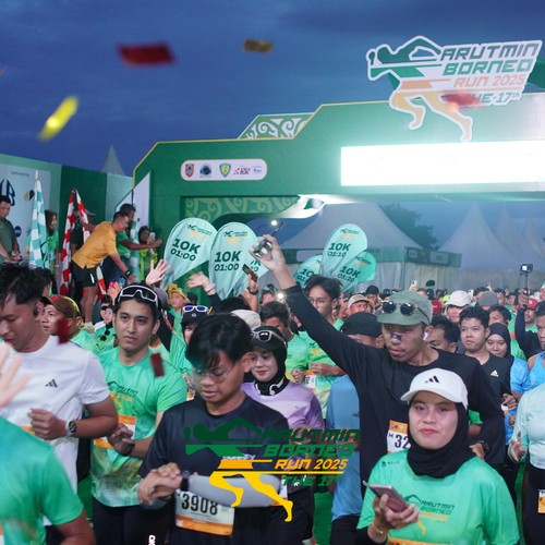 Race photo from ARUTMIN BORNEO RUN 2025
