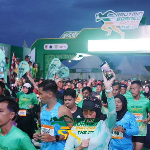 Race photo from ARUTMIN BORNEO RUN 2025