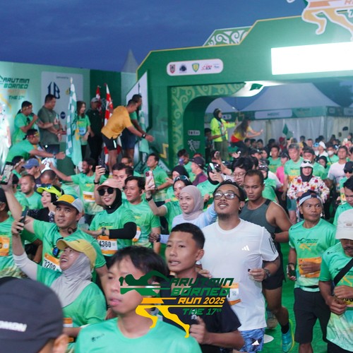 Race photo from ARUTMIN BORNEO RUN 2025