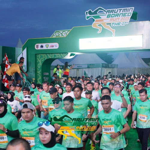 Race photo from ARUTMIN BORNEO RUN 2025