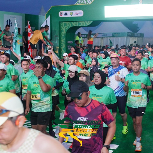 Race photo from ARUTMIN BORNEO RUN 2025
