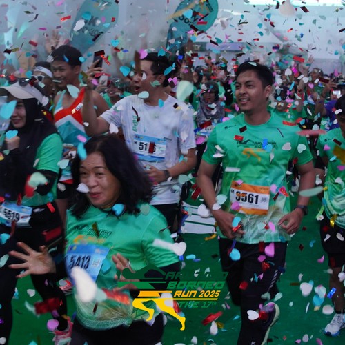 Race photo from ARUTMIN BORNEO RUN 2025