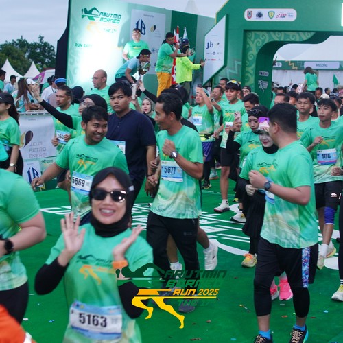 Race photo from ARUTMIN BORNEO RUN 2025