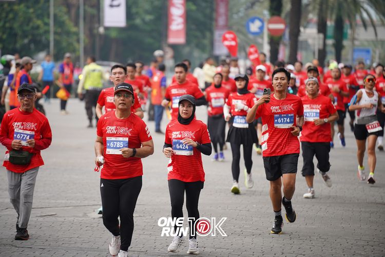 Race photo from ONE RUN 10K 2025