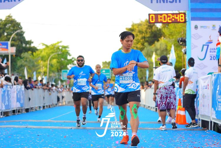 Race photo from Jabar Run 10K 2024