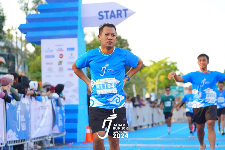 Race photo from Jabar Run 10K 2024