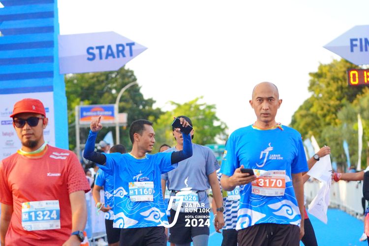 Race photo from Jabar Run 10K 2024