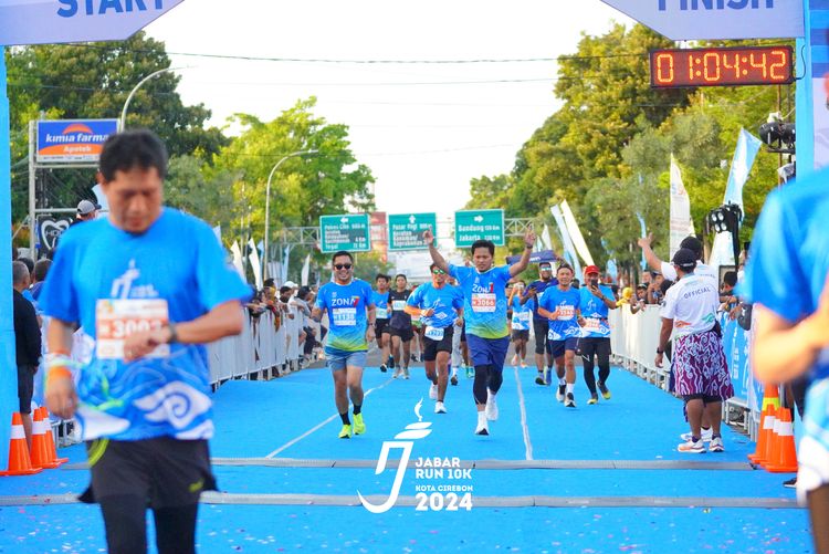 Race photo from Jabar Run 10K 2024