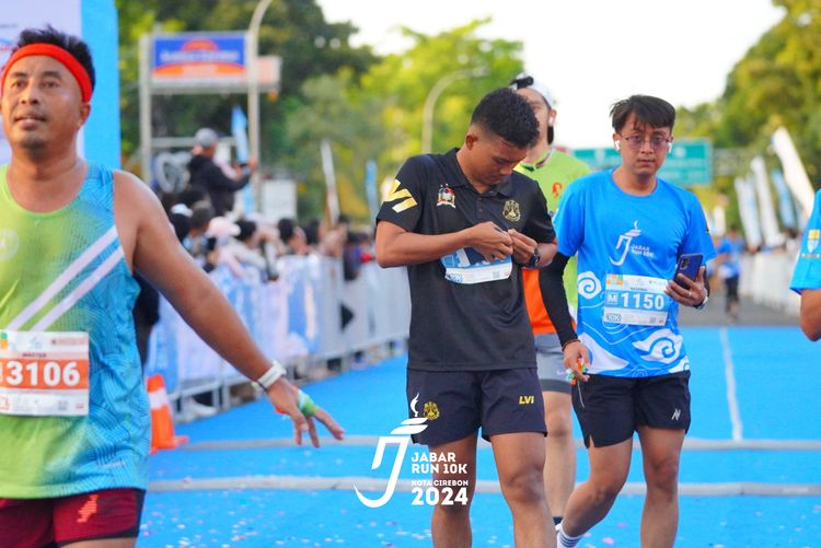 Race photo from Jabar Run 10K 2024