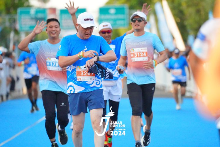 Race photo from Jabar Run 10K 2024