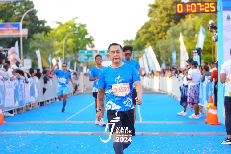 Race photo from Jabar Run 10K 2024