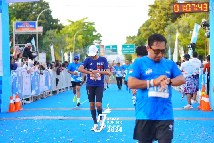Race photo from Jabar Run 10K 2024