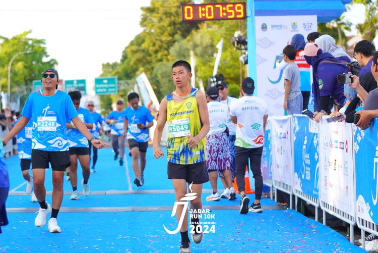 Race photo from Jabar Run 10K 2024