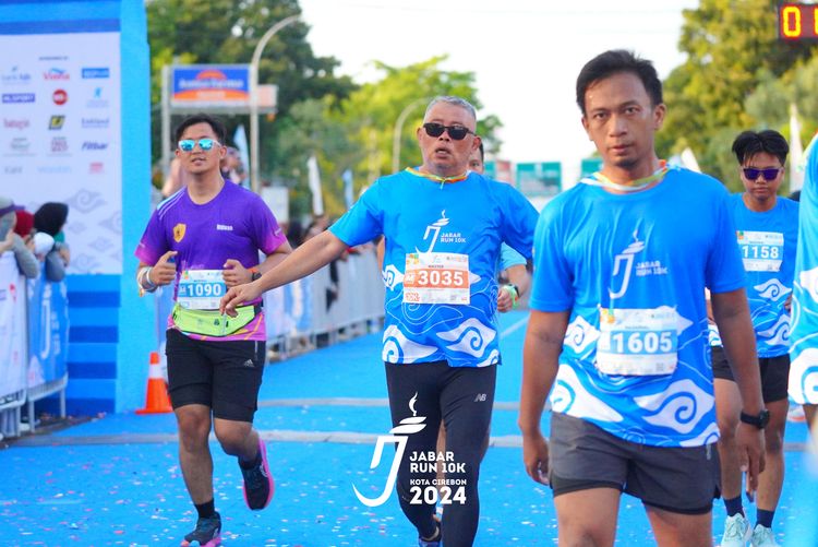 Race photo from Jabar Run 10K 2024