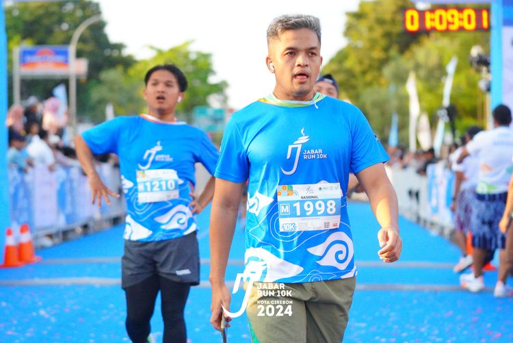 Race photo from Jabar Run 10K 2024