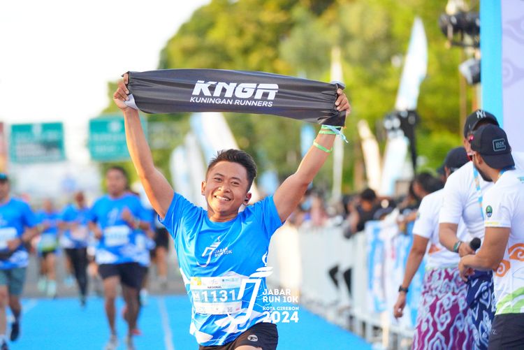 Race photo from Jabar Run 10K 2024