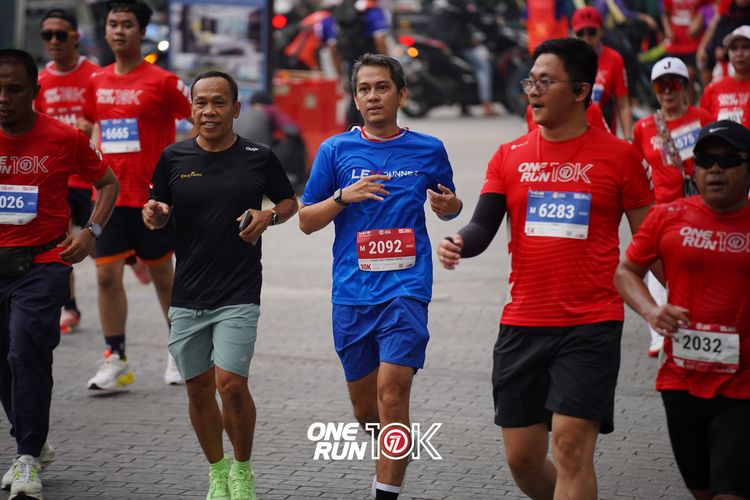 Race photo from ONE RUN 10K 2025