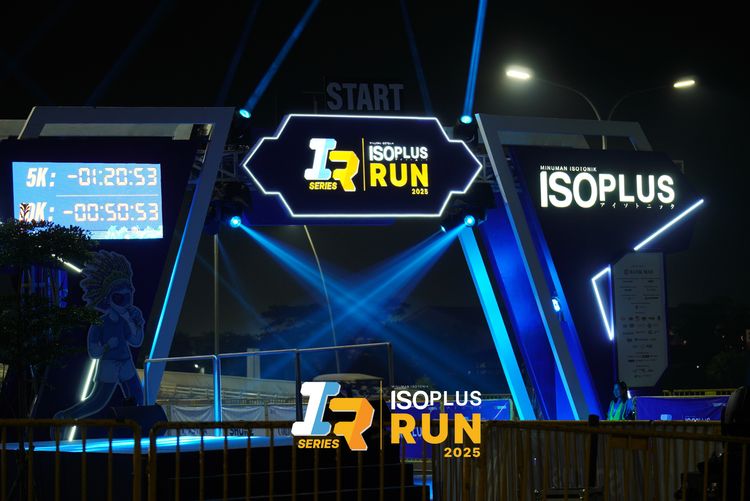Race photo from ISOPLUS RUN 2025 - JAKARTA