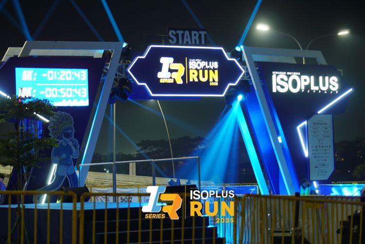 Race photo from ISOPLUS RUN 2025 - JAKARTA