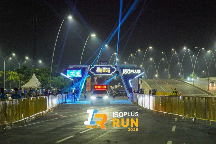 Race photo from ISOPLUS RUN 2025 - JAKARTA