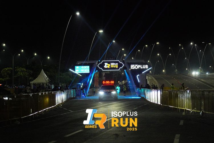 Race photo from ISOPLUS RUN 2025 - JAKARTA