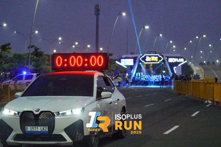 Race photo from ISOPLUS RUN 2025 - JAKARTA