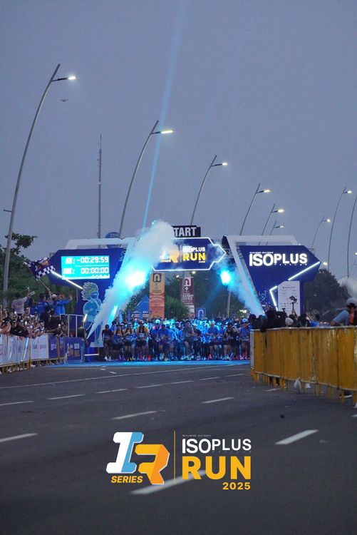 Race photo from ISOPLUS RUN 2025 - JAKARTA