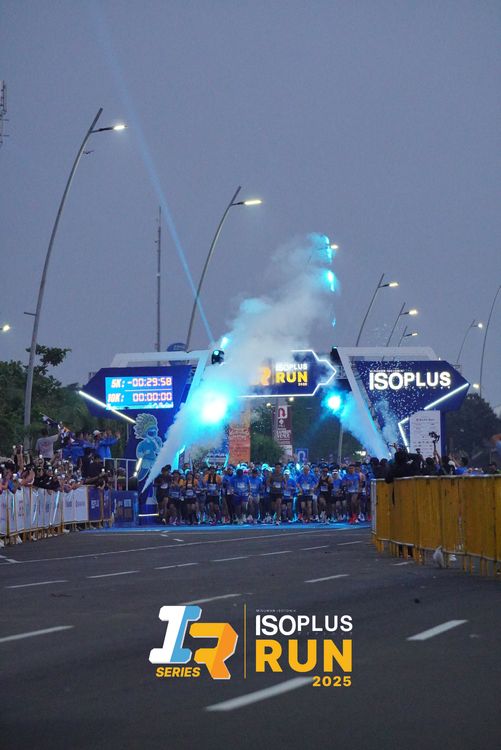 Race photo from ISOPLUS RUN 2025 - JAKARTA