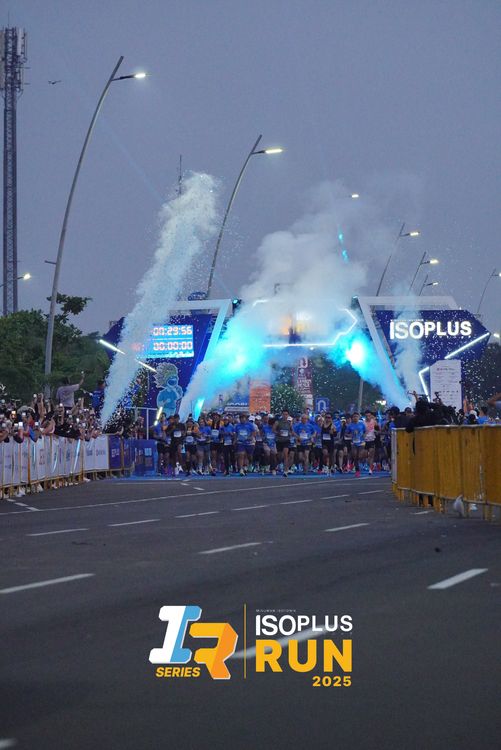 Race photo from ISOPLUS RUN 2025 - JAKARTA