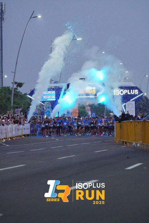 Race photo from ISOPLUS RUN 2025 - JAKARTA