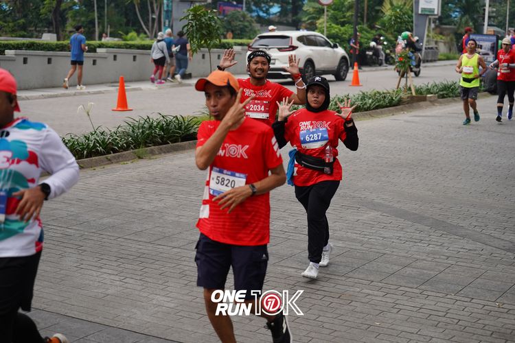 Race photo from ONE RUN 10K 2025